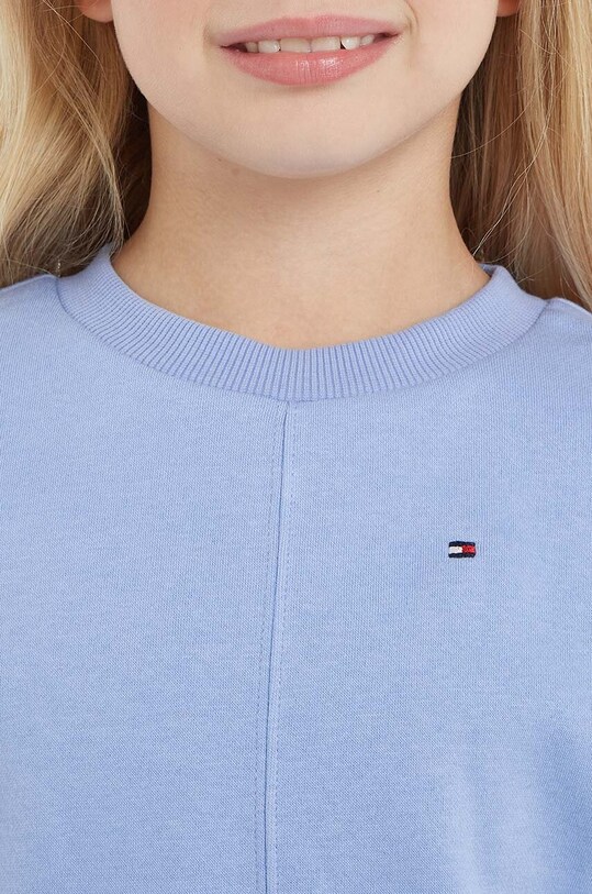 Tommy Hilfiger bluza dziecięca KG0KG07369.128.176.9BYX fioletowy