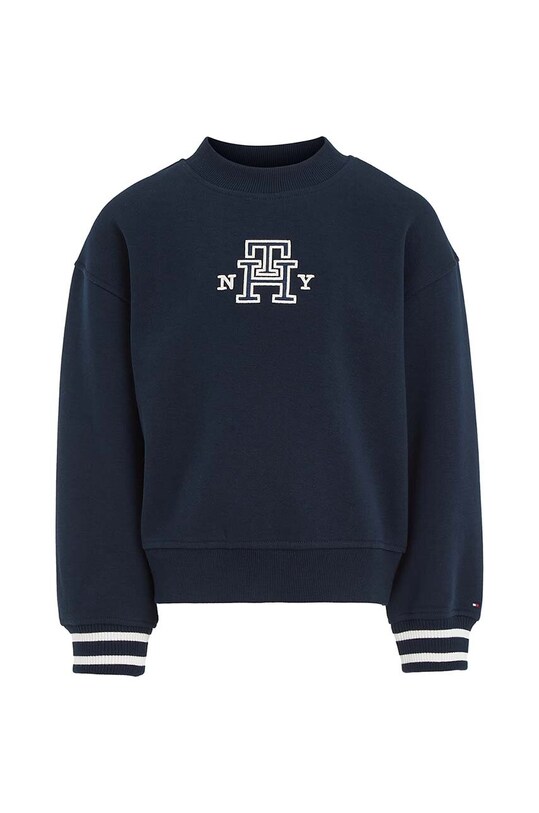 Дитяча кофта Tommy Hilfiger без капюшона темно-синій KG0KG07372.74.122.9BYX