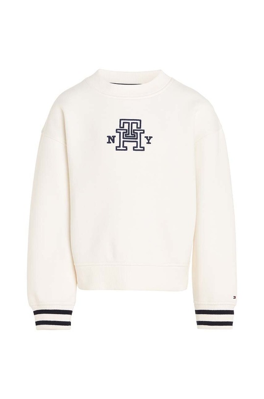 Dětská mikina Tommy Hilfiger KG0KG07372.128.176.9BYX bílá AW23