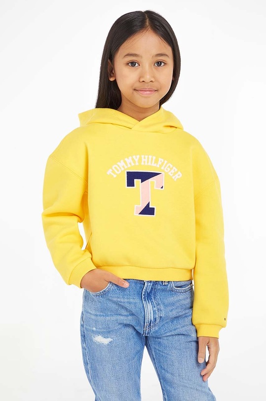 Tommy Hilfiger bluza dziecięca pozostałe żółty KG0KG07377.128.176.9BYX