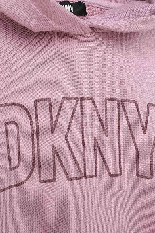 Хлопчик Дитяча бавовняна кофта Dkny D55000.114.150 фіолетовий