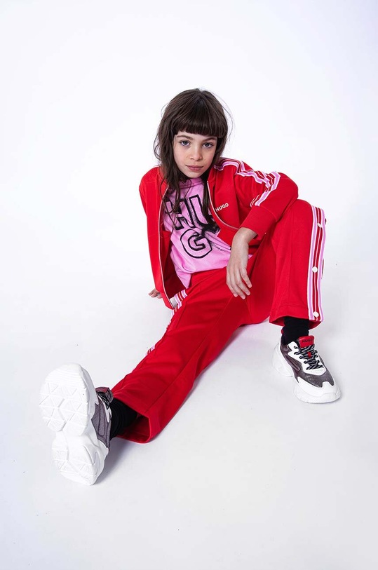 HUGO bluza dziecięca aplikacja beżowy G15114.114.150