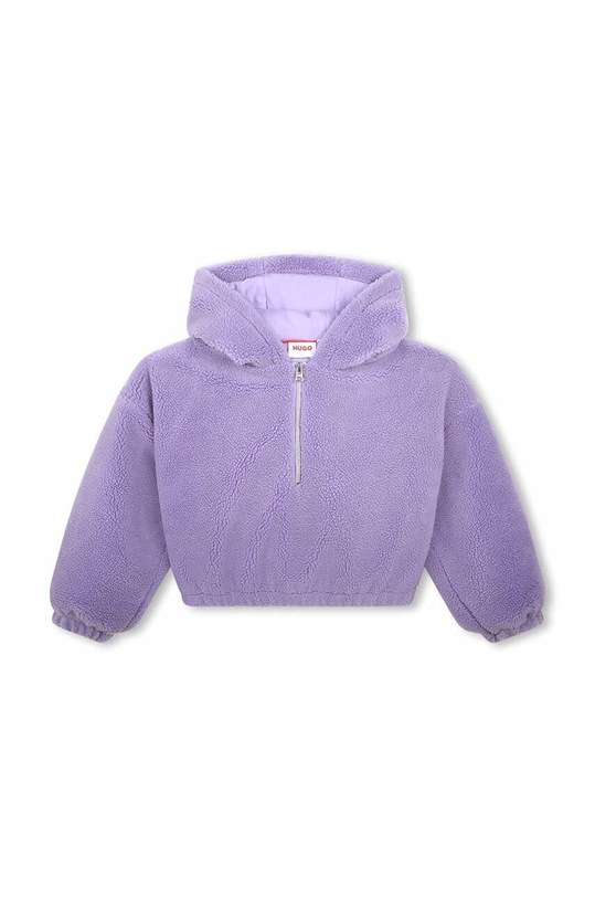 HUGO bluza dziecięca G15116.114.150 fioletowy AW23
