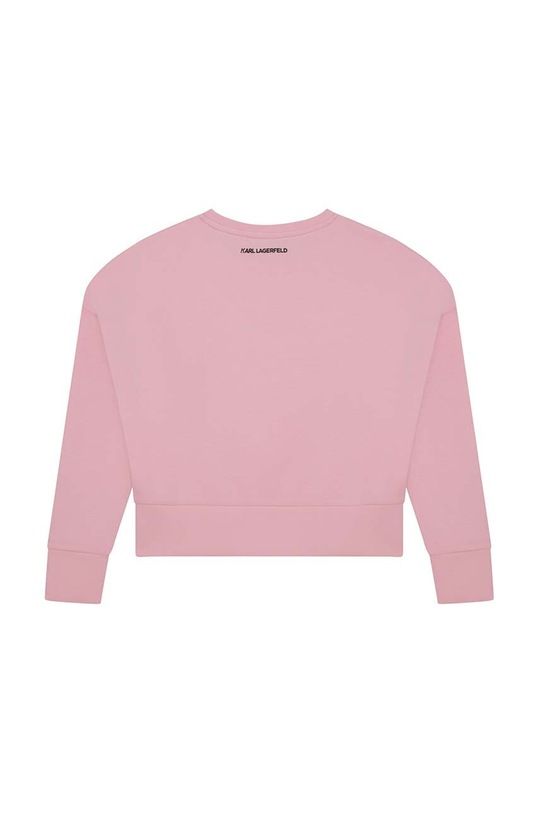 Dziewczynka Karl Lagerfeld bluza dziecięca Z15456.114.150 różowy