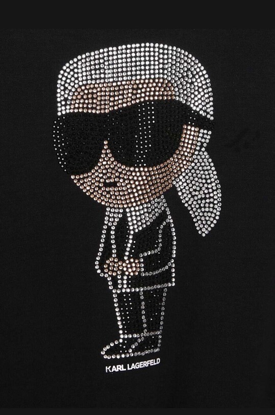 Djevojčice Dječja dukserica Karl Lagerfeld Z15458.114.150 crna