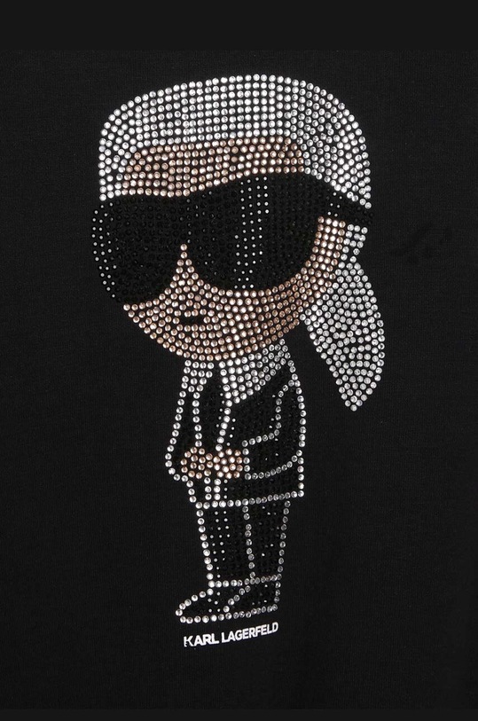 Dziewczynka Karl Lagerfeld bluza dziecięca Z15458.114.150 czarny