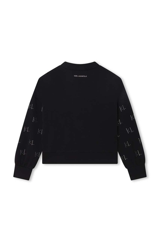 Dziewczynka Karl Lagerfeld bluza dziecięca Z15459.114.150 czarny