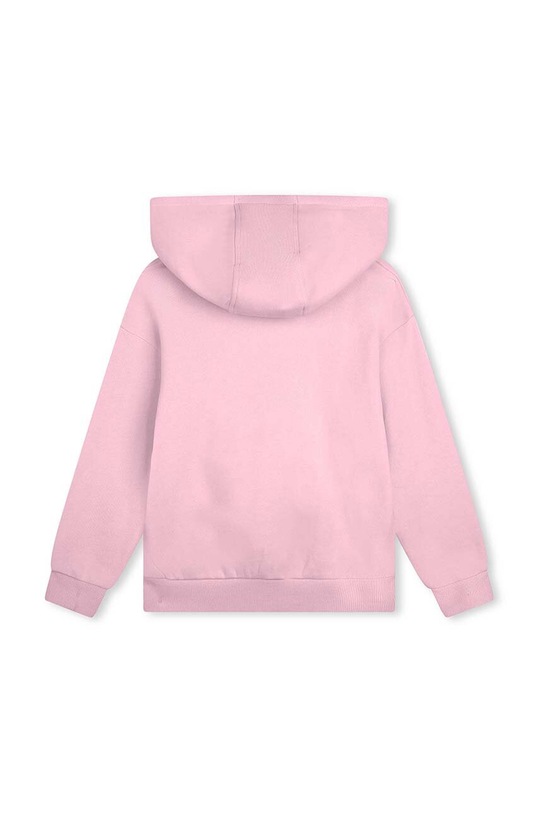 Dětská bavlněná mikina Kenzo Kids K15693.86.108 růžová AW23