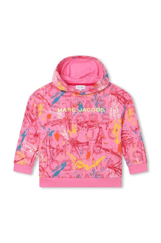 Marc Jacobs bluza dziecięca z kapturem różowy W15680.86.108