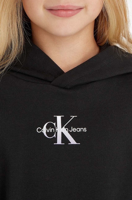 Calvin Klein Jeans bluza bawełniana dziecięca IG0IG02029.9BYX czarny