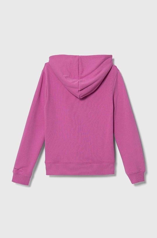 Detská mikina Calvin Klein Jeans IG0IG02139.9BYX fialová AW23