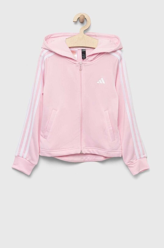 Παιδική μπλούζα adidas απλικέ ροζ IA3027