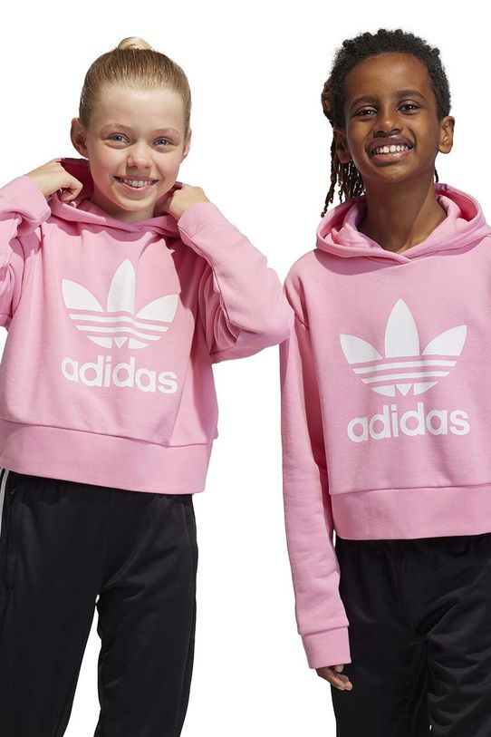 adidas Originals bluza copii print roz IJ9718