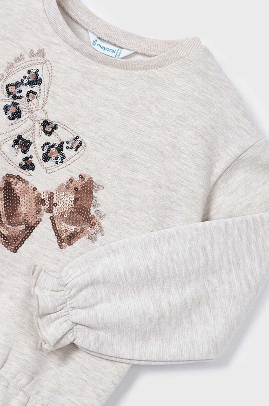 Dievča Detská mikina Mayoral 4401.6C.Mini.9BYX béžová