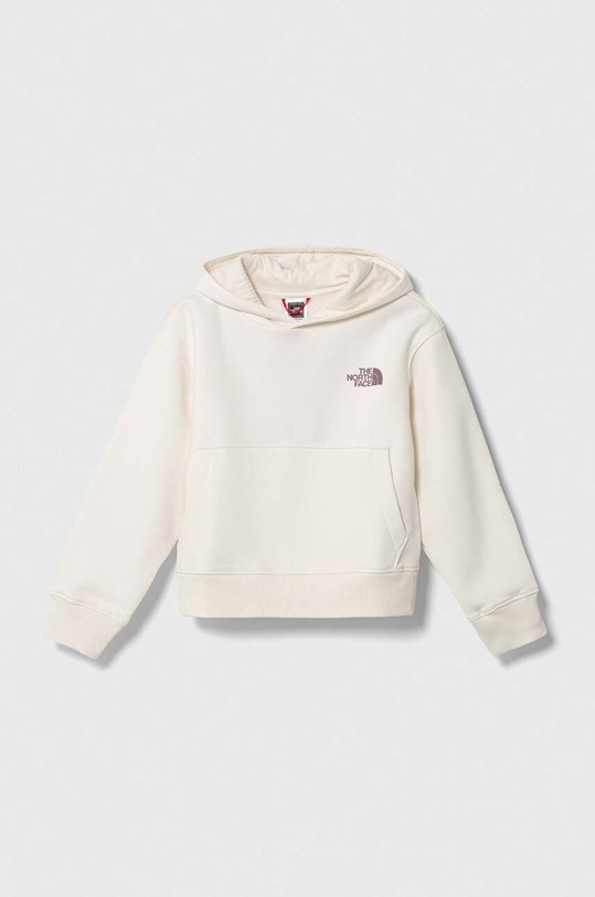 The North Face bluza copii G VERTICAL LINE HOODIE print bej NF0A854Q
