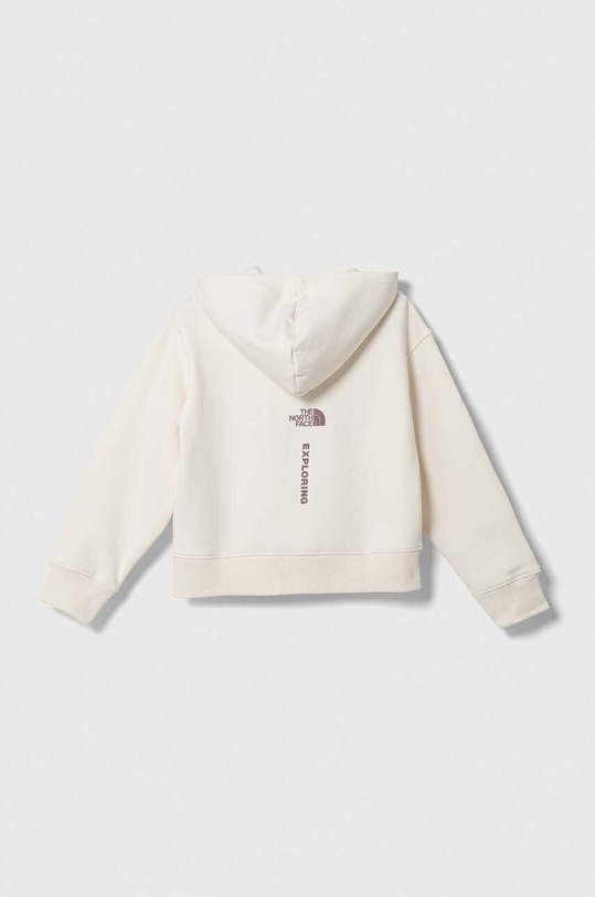 The North Face bluza copii G VERTICAL LINE HOODIE NF0A854Q bej AW23