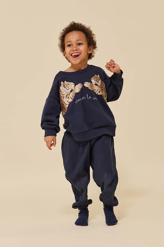 Konges Sløjd bluza dziecięca pozostałe czarny KS6430