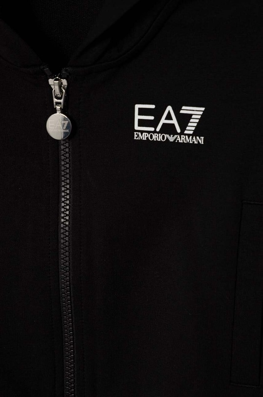 EA7 Emporio Armani bluza dziecięca 6RFM06.FJEAZ czarny AW23