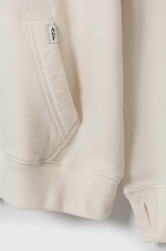 Παιδική μπλούζα Abercrombie & Fitch μπεζ KI252.3085