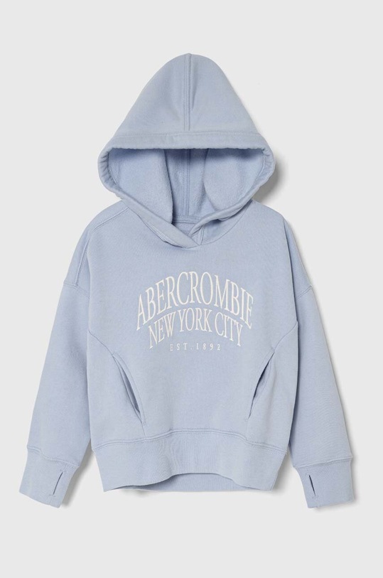 Παιδική μπλούζα Abercrombie & Fitch απλικέ μπλε KI252.3091