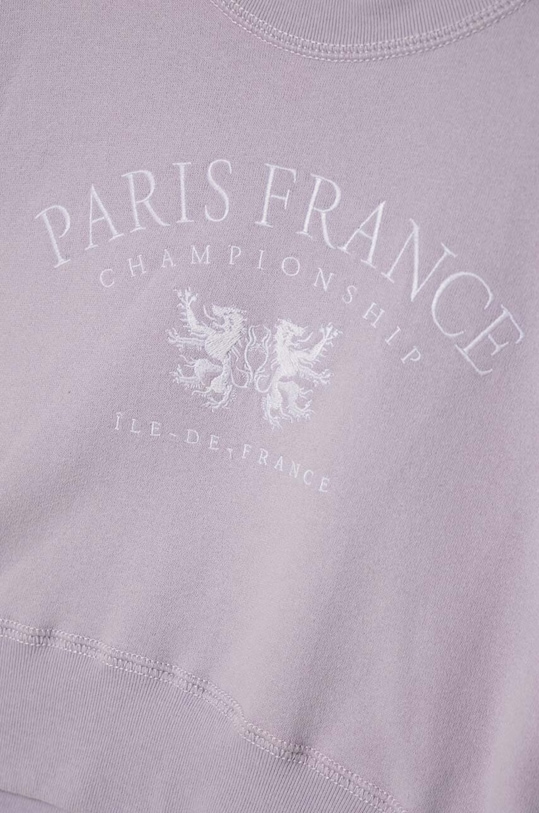 Dziewczynka Abercrombie & Fitch bluza dziecięca KI252.3086 fioletowy