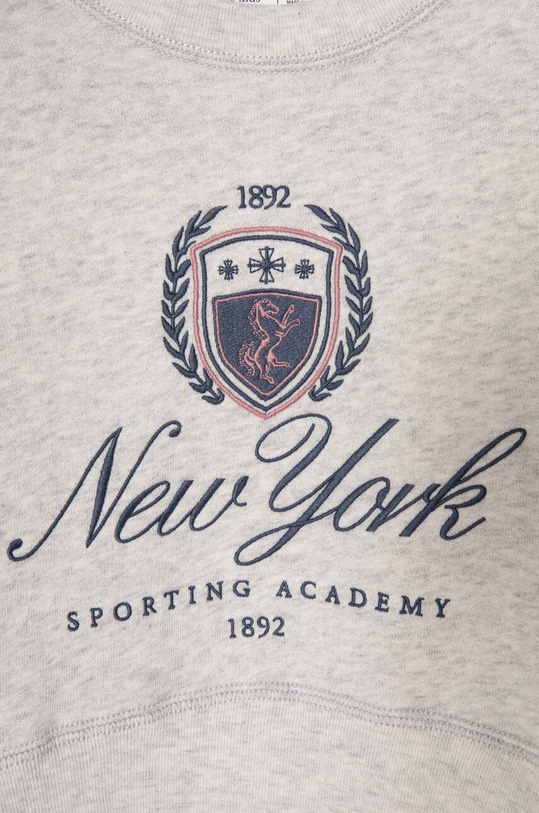 DÍVKA Dětská mikina Abercrombie & Fitch KI252.3086 šedá