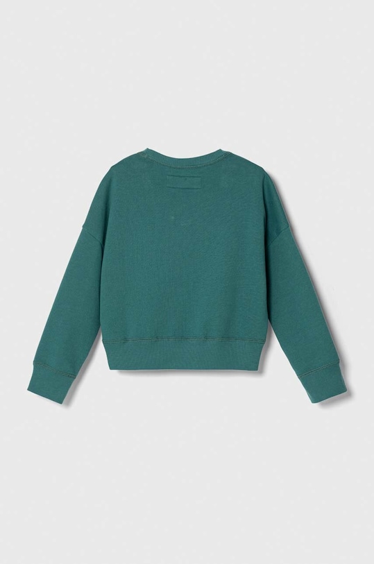 Abercrombie & Fitch bluza copii KI252.3086 turcoaz AW23