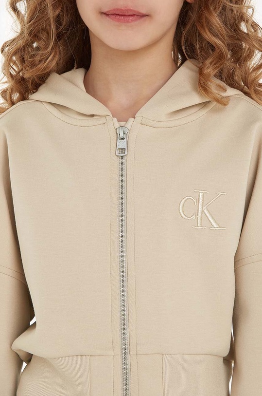Παιδική μπλούζα Calvin Klein Jeans IG0IG02205.9BYX μπεζ