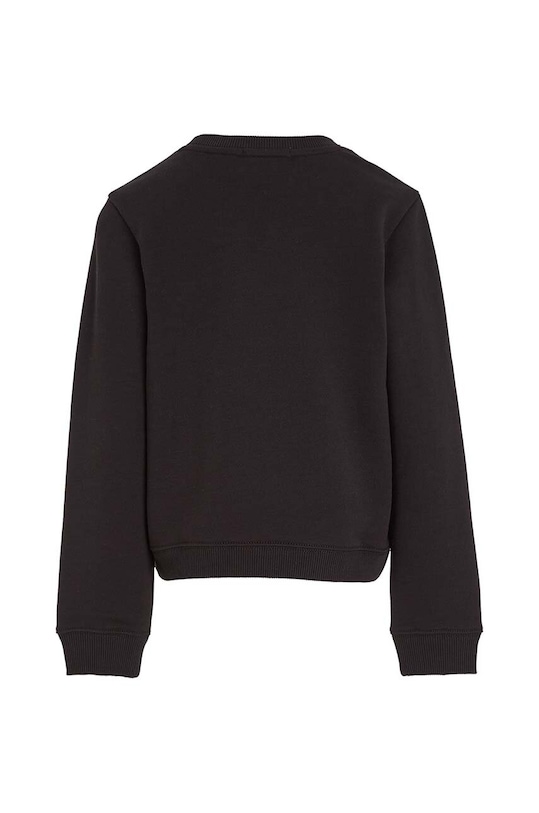 DÍVKA Dětská mikina Calvin Klein Jeans IG0IG02207.9BYX černá