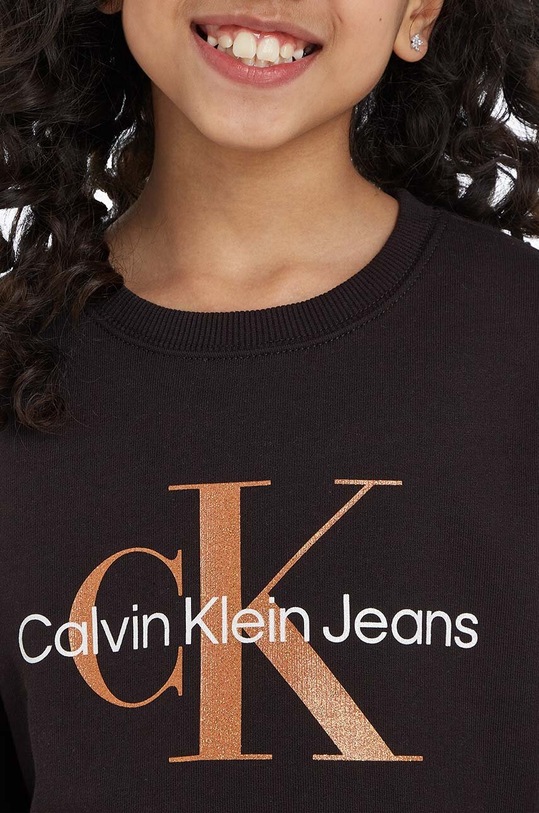 Dětská mikina Calvin Klein Jeans IG0IG02207.9BYX černá