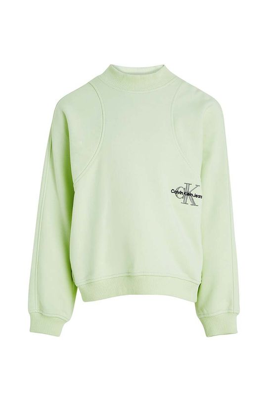Calvin Klein Jeans bluza dziecięca IG0IG02249.9BYX zielony AW23