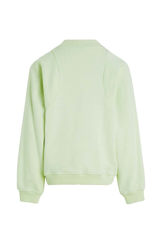 Dziewczynka Calvin Klein Jeans bluza dziecięca IG0IG02249.9BYX zielony