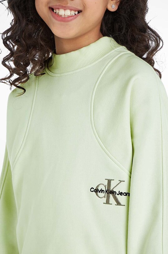 Calvin Klein Jeans bluza dziecięca IG0IG02249.9BYX zielony