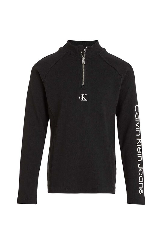 Calvin Klein Jeans bluza dziecięca IG0IG02198.9BYX czarny AW23