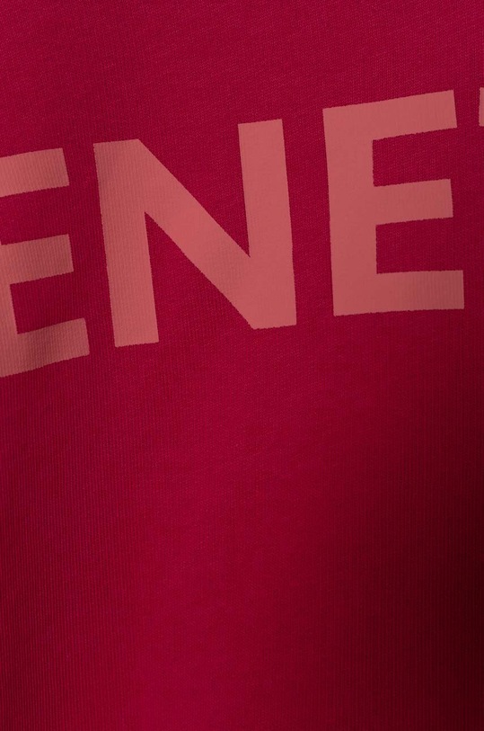 Lány United Colors of Benetton gyerek melegítőfelső pamutból 3J68C202L.G.SEASONAL rózsaszín