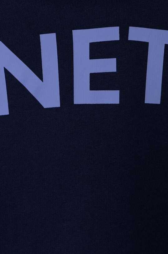 Dziewczynka United Colors of Benetton bluza bawełniana dziecięca 3J68C202L.G.SEASONAL granatowy