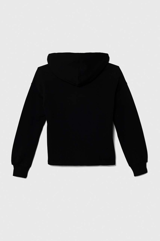 Παιδική βαμβακερή μπλούζα United Colors of Benetton 3J68C202L.G.SEASONAL μαύρο AW23