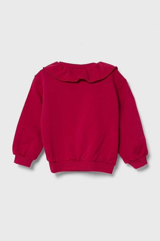 United Colors of Benetton bluza bawełniana dziecięca 3J68G10AW.P.SEASONAL różowy AW23