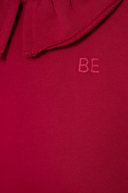 Dziewczynka United Colors of Benetton bluza bawełniana dziecięca 3J68G10AW.P.SEASONAL różowy