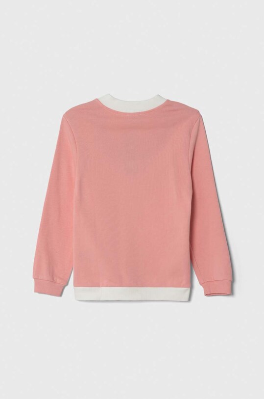 United Colors of Benetton hanorac de bumbac pentru copii 3J70G5020.G.P.SEASONAL roz AW23
