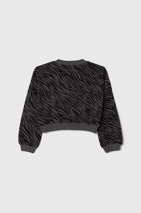 Детская хлопковая кофта Sisley 3NTDX1039.G.SEASONAL чёрный AW23