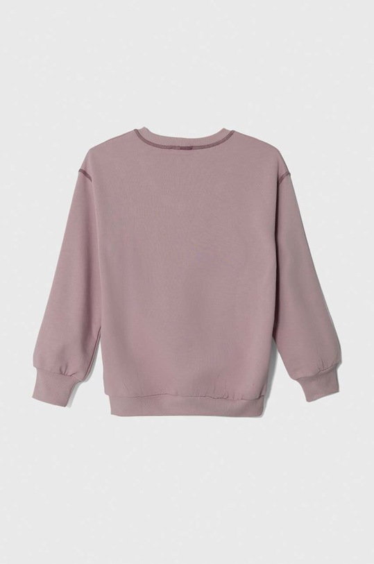 Dětská mikina Sisley 3PANX103D.G.SEASONAL fialová AW23