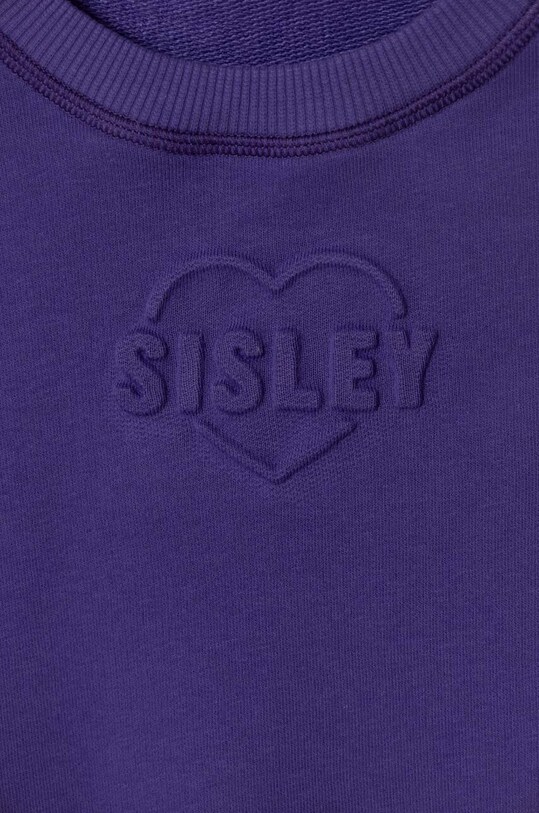 Девочка Детская кофта Sisley 3PANX103D.G.SEASONAL фиолетовой