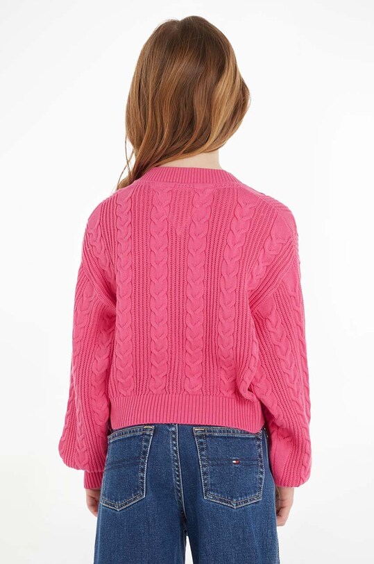 Tommy Hilfiger sweter bawełniany dziecięcy KG0KG07629.74.122.9BYX