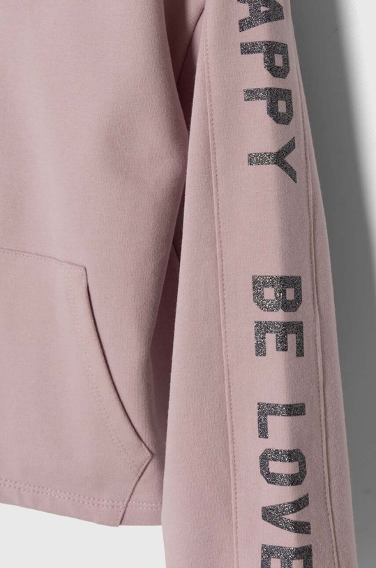 Dziewczynka United Colors of Benetton bluza dziecięca 3GNSC502V.G.SEASONAL fioletowy