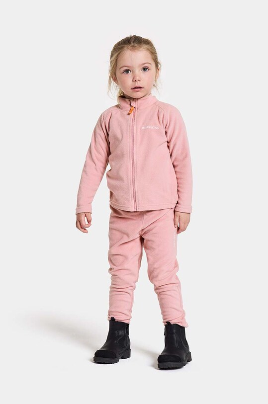 Детская кофта Didriksons MONTE KIDS FULLZIP розовый 505026