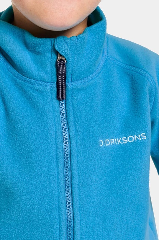 Didriksons bluza copii MONTE KIDS FULLZIP albastru 505026