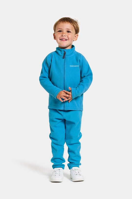 Didriksons bluza copii MONTE KIDS FULLZIP 505026 albastru