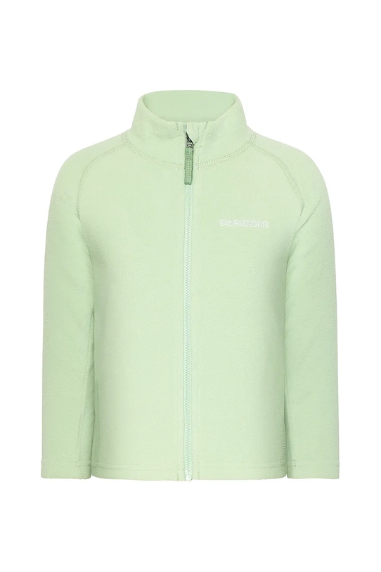 Dětská mikina Didriksons MONTE KIDS FULLZIP 505026 zelená SS25