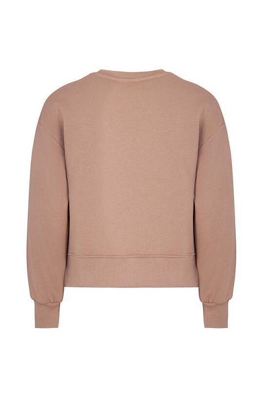 Παιδική βαμβακερή μπλούζα Pinko Up F3PIJGSW256 μπεζ AW23